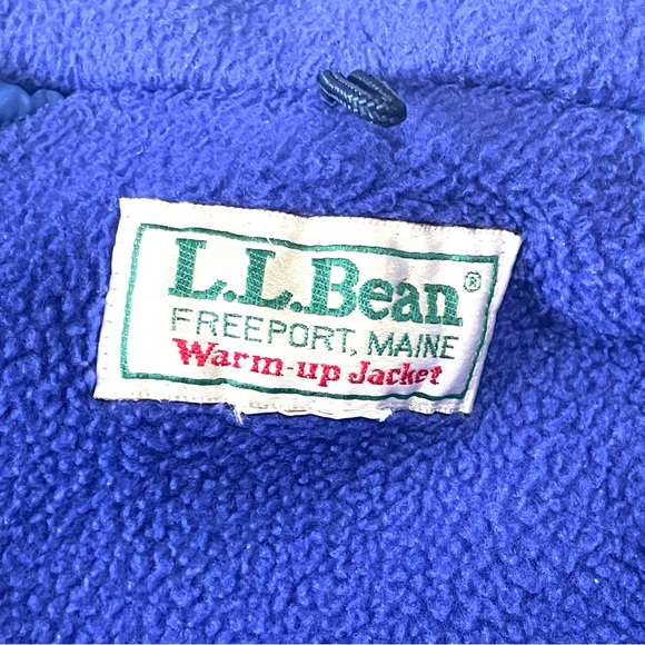 LL Bean Gore-Tex Cyan Turquoise Fleece Lined Jacket Women’s Size Petite￼￼ Small - Picture 10 of 12